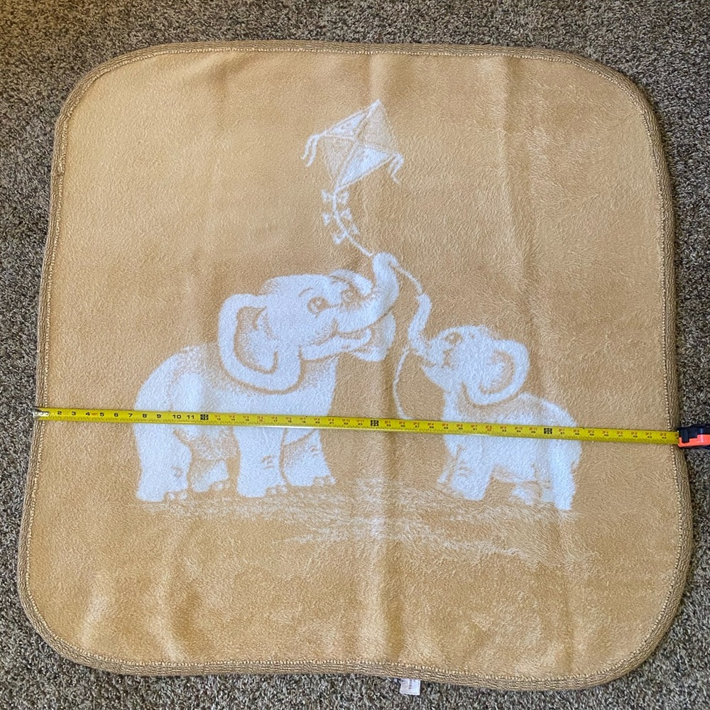 Original Mexican San Marcos Vintage Colcha (Baby Blanket)